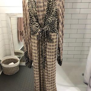 Winter Kate Silk Maxi Dress